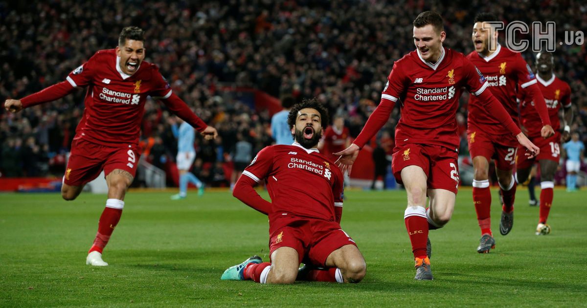 "Ливерпуль" за полчаса разбил "Манчестер Сити" в 1/4 финала Лиги чемпионов