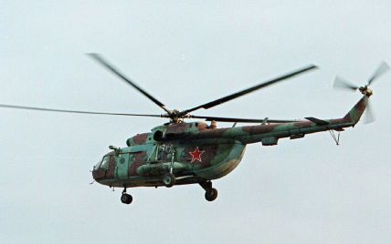 У РФ впав військовий вертоліт "Росгвардії": відео