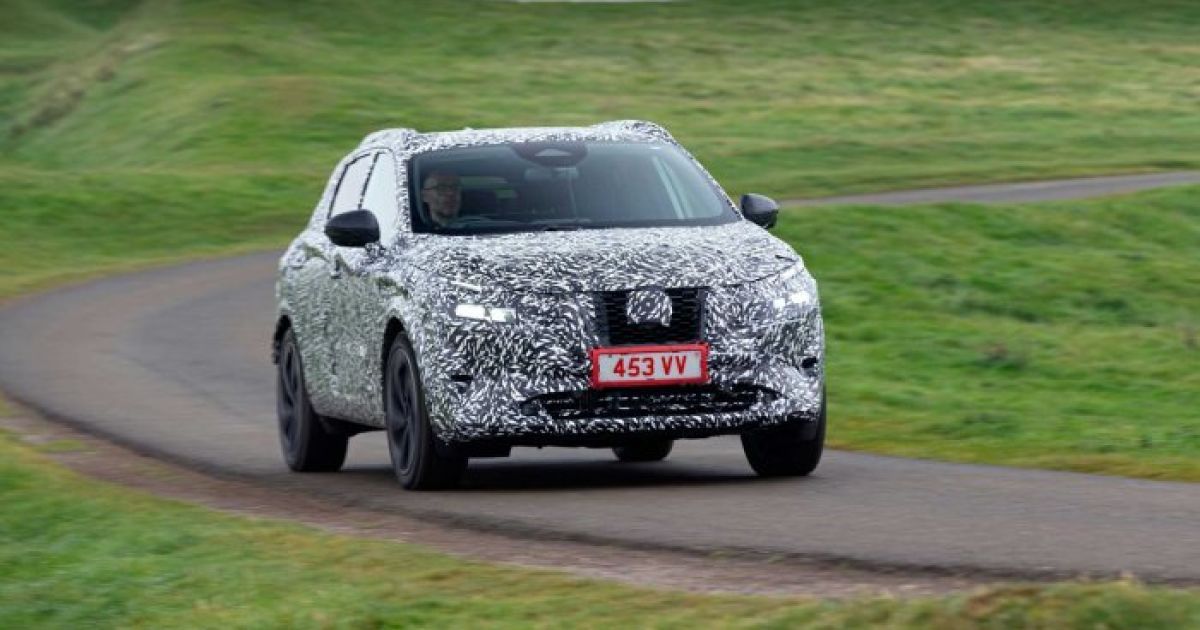 Nissan показав перше офіційне фото оновленого кросовера Qashqai