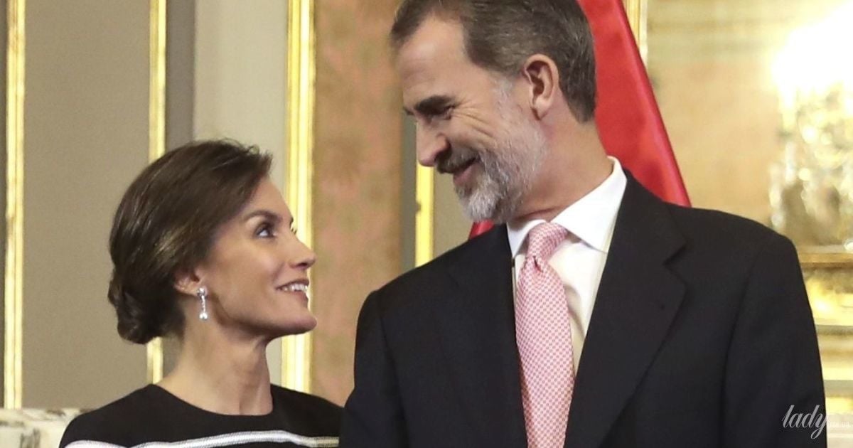 Королева Летиция и король Филипп VI