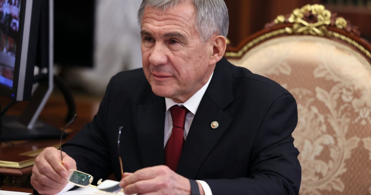 Руководитель Татарстана Рустам Минниханов