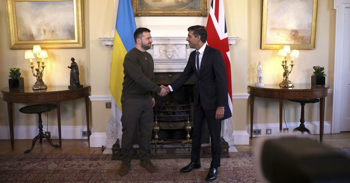 Риши Сунак обещает Украине поддержку до победы уже в этом году