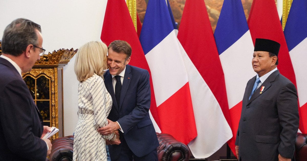 Брижит и Эммануэль Макрон