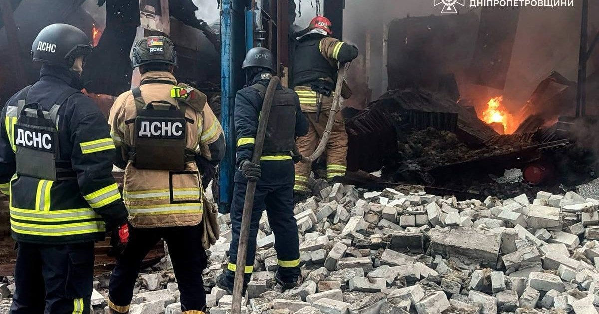 Наслідки удару по Кривому Рогу