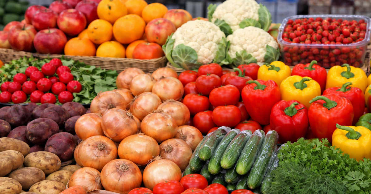 Овочі та фрукти