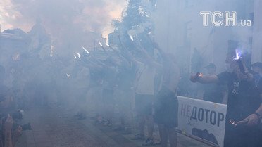 Фаєри і барабани під Радою_10 / © ТСН.ua