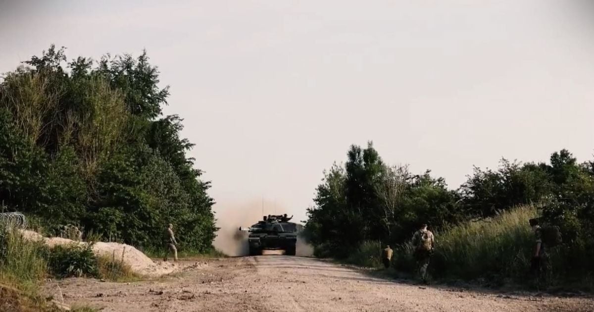 Вишкіл українських добровольців / Скриншот з відео міноборони Великої Британії