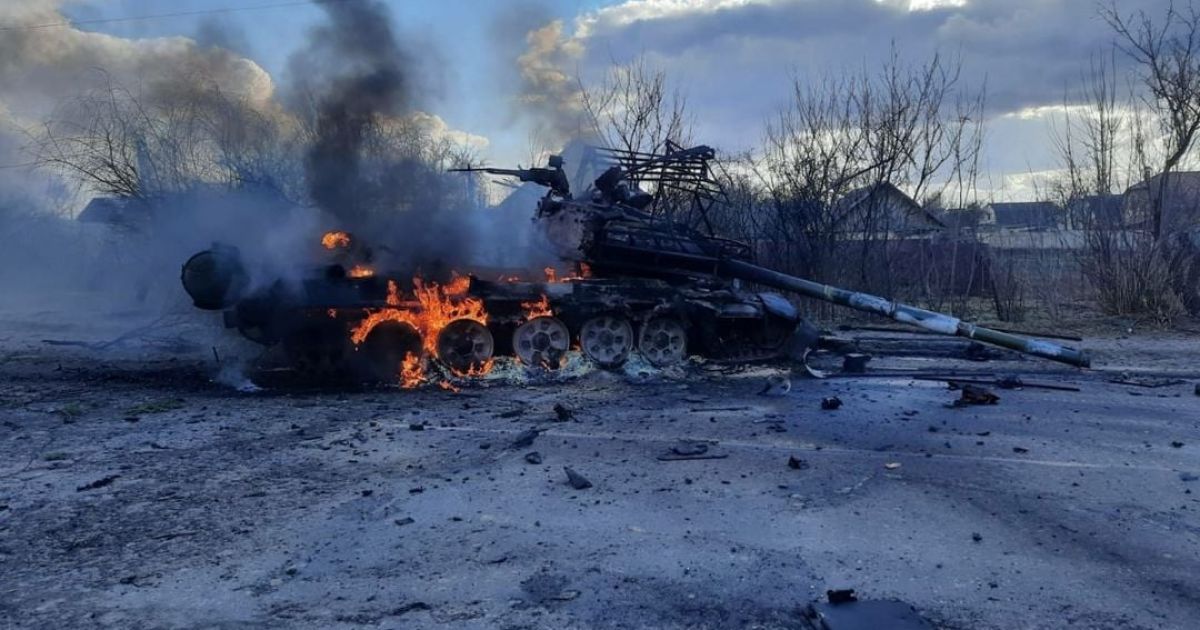 "Послужать на благо України": ЗСУ під Черніговом захопили кілька російських танків