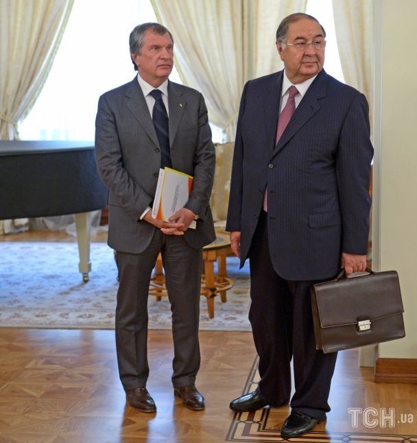 Ігор Сєчін та Алішер Усманов / © Associated Press
