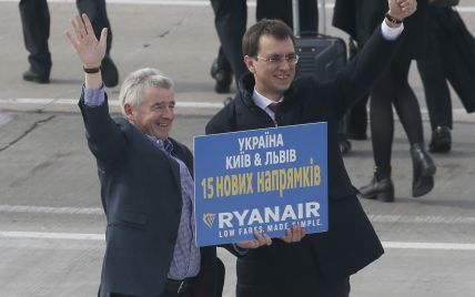 Омелян розповів про подальші плани Ryanair в Україні