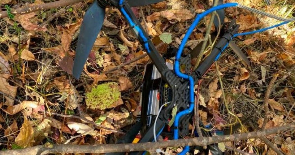 Ворожі дрони, які знищили прикордонники