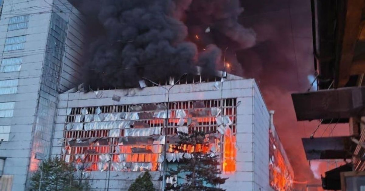 Удар по Трипільскій ТЕС