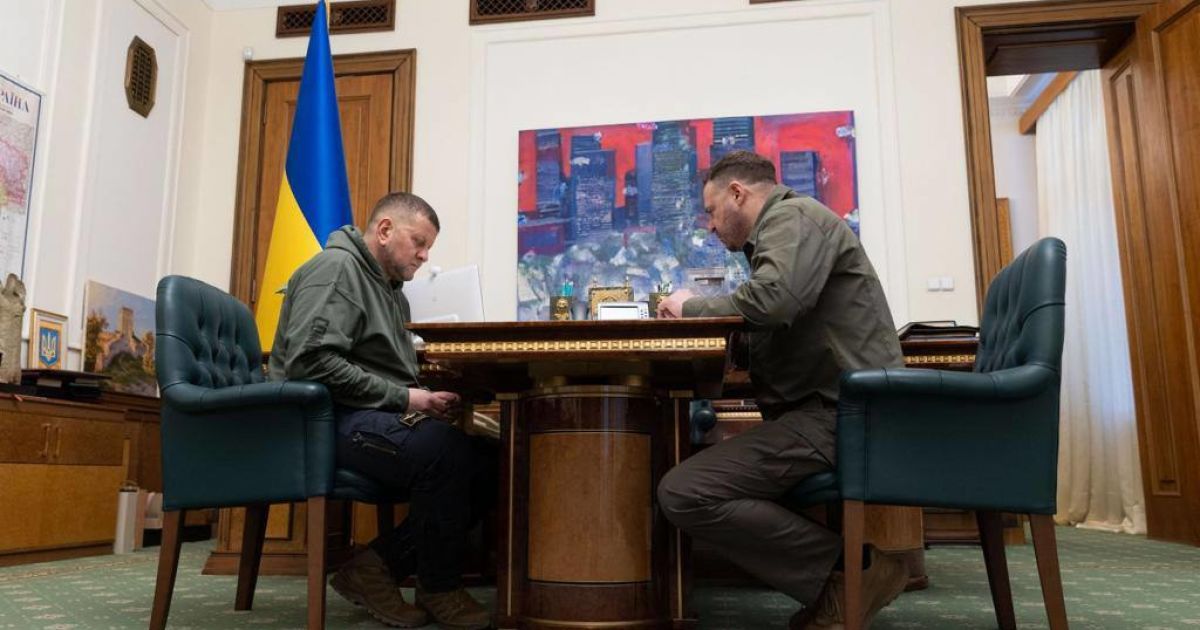 Залужний з Єрмаком поспілкувалися з Салліваном та Міллі: обговорили ситуацію в Бахмуті та на Донецькому напрямку
