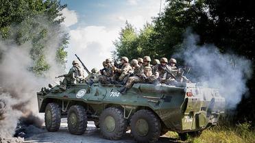 Военные учились столкновения в условиях гибридной войны. / © flickr.com/nato