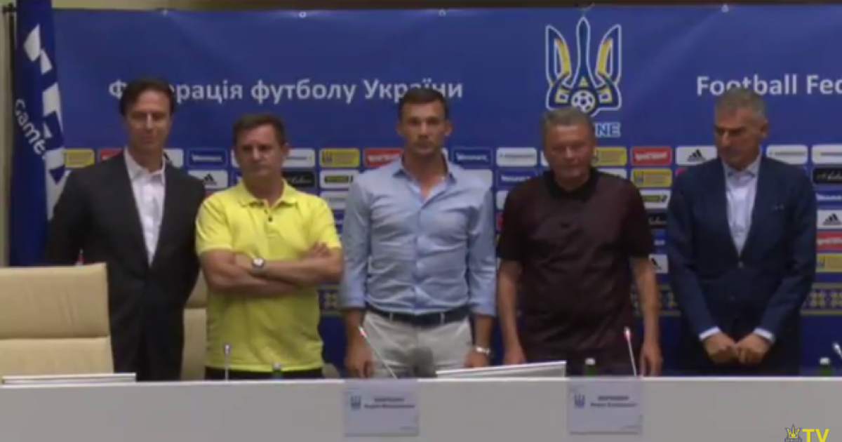 Шевченко назвав свої завдання у збірній Україні: створити справжній колектив