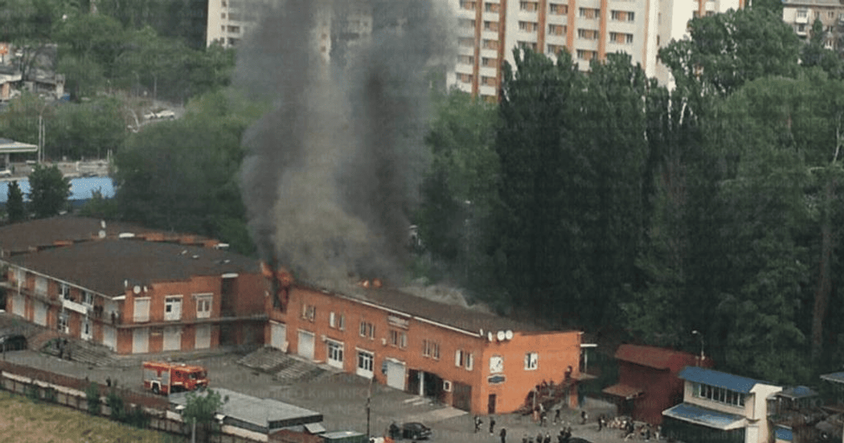 Пожежа в Києві