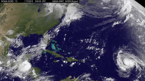 Рекордна потужність і невтішні прогнози. Все, що треба знати про ураган "Ірма"