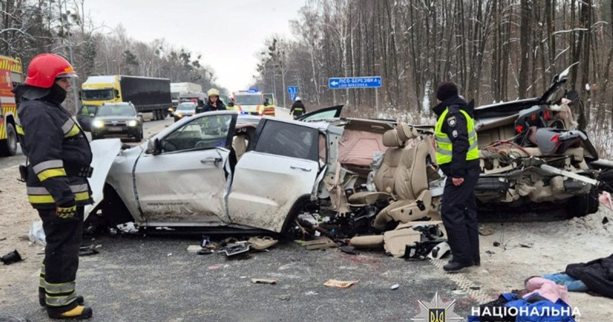 На місці аварії