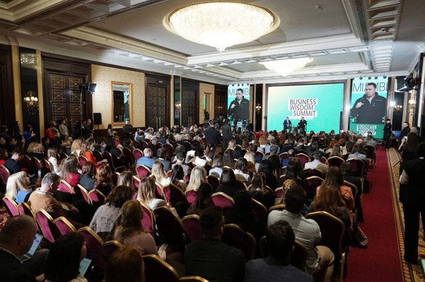 Кирило Буданов під час форуму Business Wisdom Summit / © Телеграм-канал Кирила Буданова