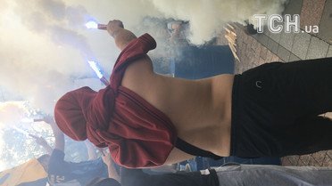 Фаєри і барабани під Радою_17 / © ТСН.ua