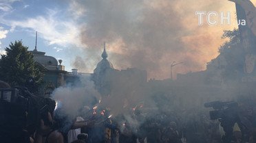 Фаєри і барабани під Радою_13 / © ТСН.ua