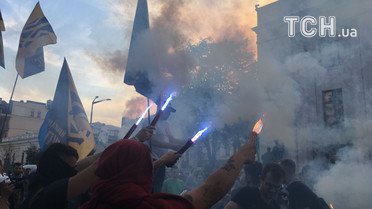 Фаєри і барабани під Радою_18 / © ТСН.ua