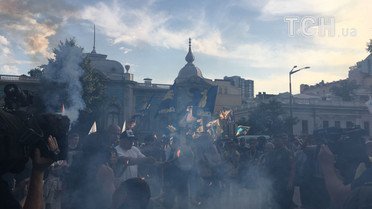 Фаєри і барабани під Радою_14 / © ТСН.ua