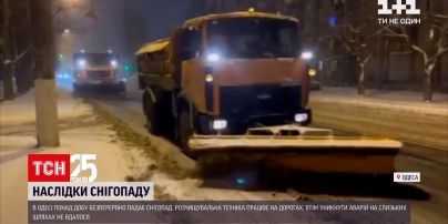 Новости Одессы: город непрерывно уже более суток засыпает снегом