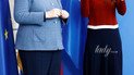 Катрин Якобсдоттир и Ангела Меркель
