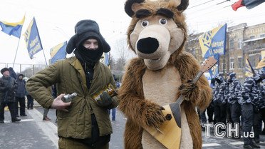 Акція під посольством РФ / © Reuters
