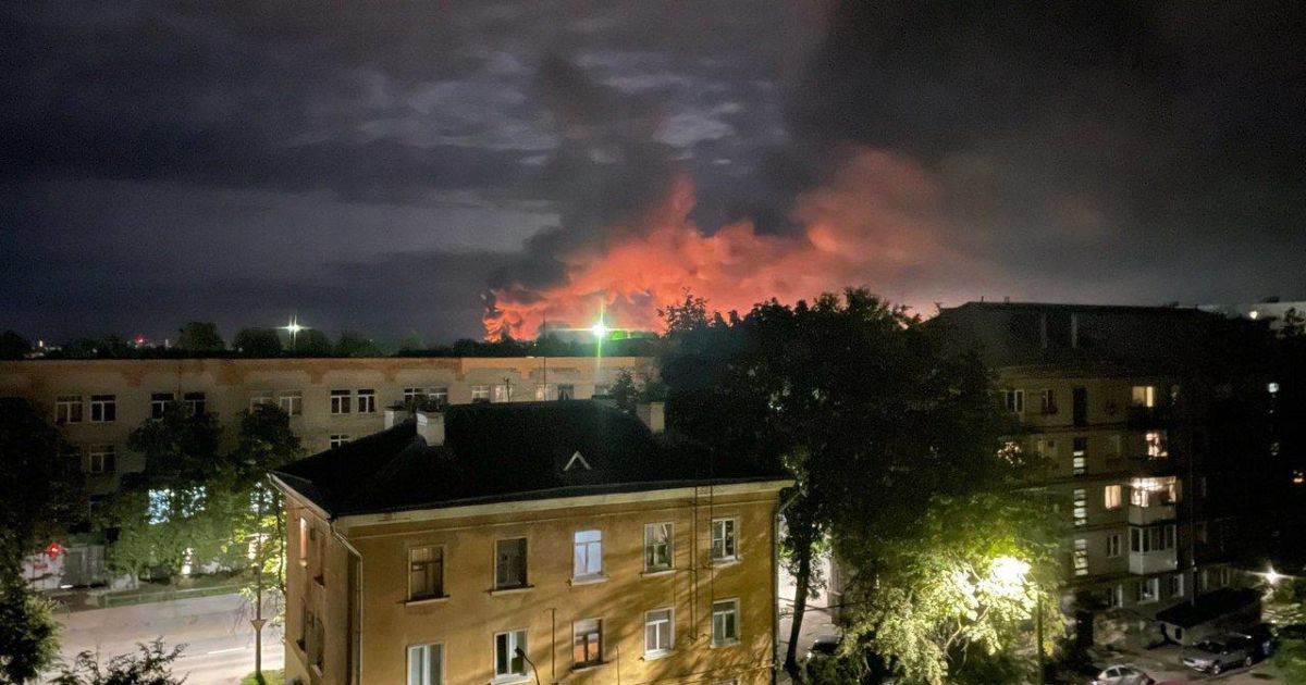 Взрывы в Пскове