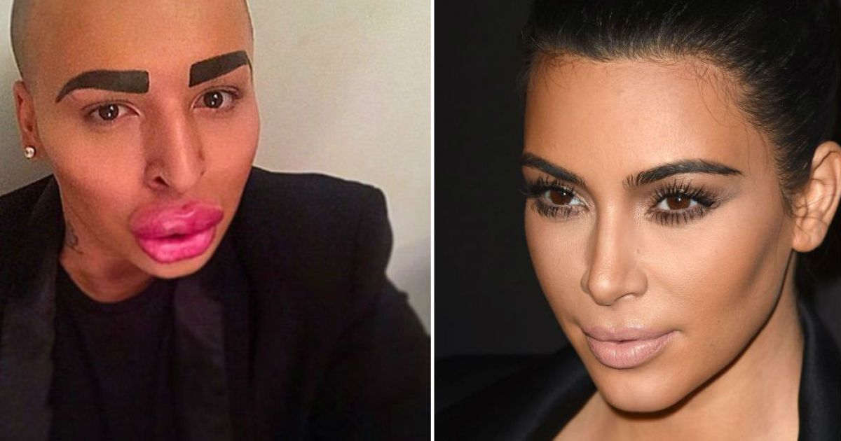 Джордан Джеймс Парк и Ким Кардашьян