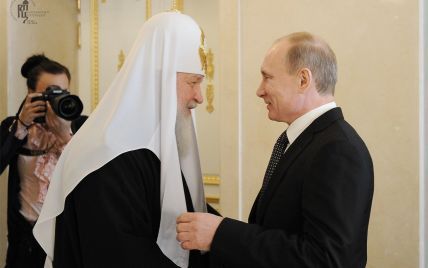 Путин к юбилею наградил патриарха Кирилла орденом
