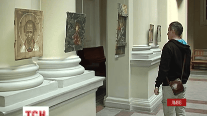 У Львові відкрили унікальну виставку ікон в стилі мілітарі