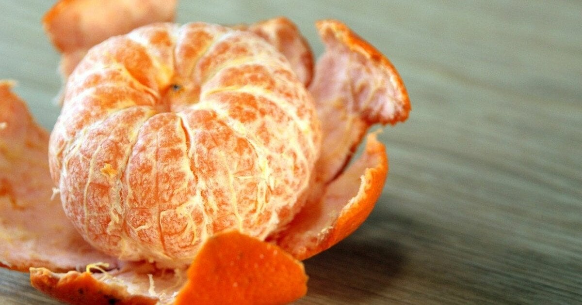 Мандариновые шкурки