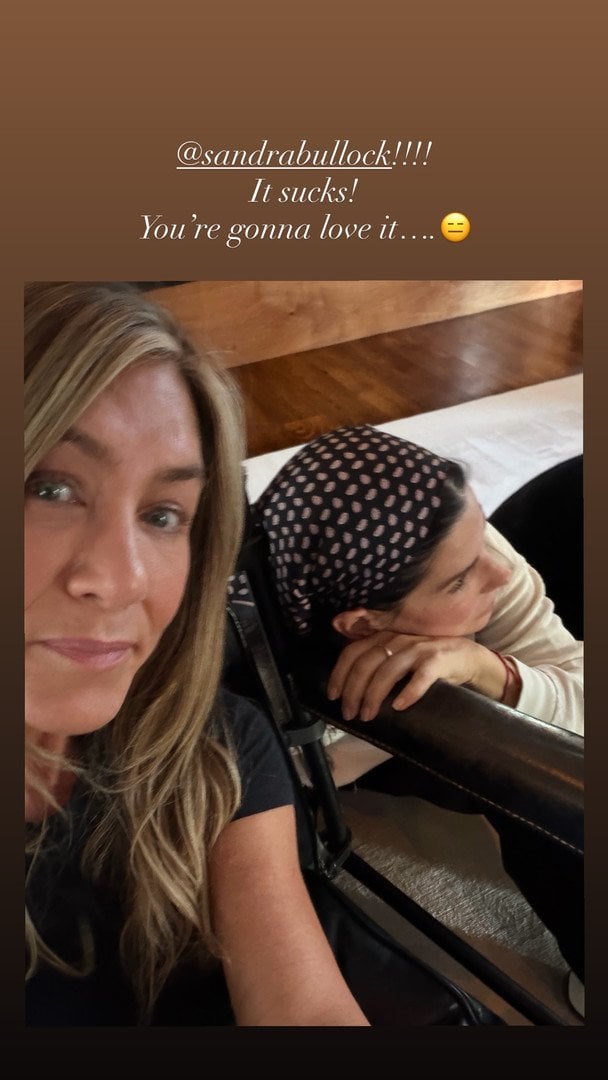 Дженніфер Еністон і Сандра Буллок / © instagram.com/jenniferaniston