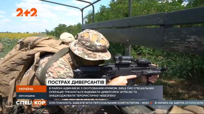У Херсонській області поблизу окупованого Криму тренуються наші підрозділи Сил спеціальних операцій ЗСУ