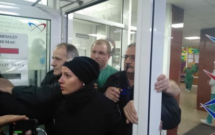 В Киеве полиция задержала четырех праворадикалов из-за конфликта в Институте сердца