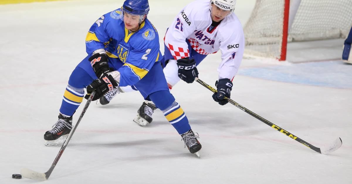 Момент матча Украина - Хорватия