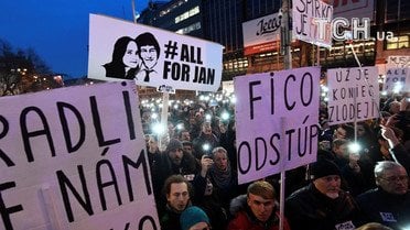 Антиурядові протести у Словаччині_7 / © Reuters