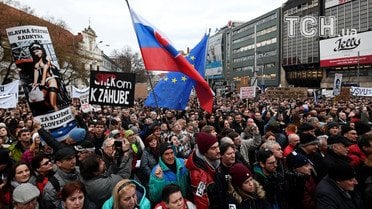 Антиурядові протести у Словаччині_8 / © Reuters