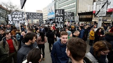 Антиурядові протести у Словаччині_2 / © Reuters