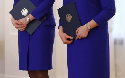 Конфуз на церемонии: два министра нового правительства Германии пришли во дворец в одинаковых нарядах