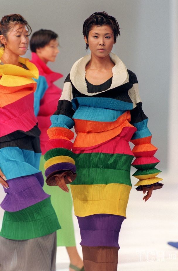 Показ дизайнера Issey Miyake / © Getty Images