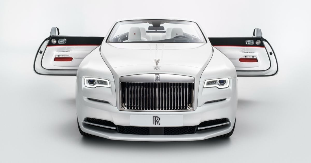 Rolls-Royce подготовил особую версию кабриолета Dawn