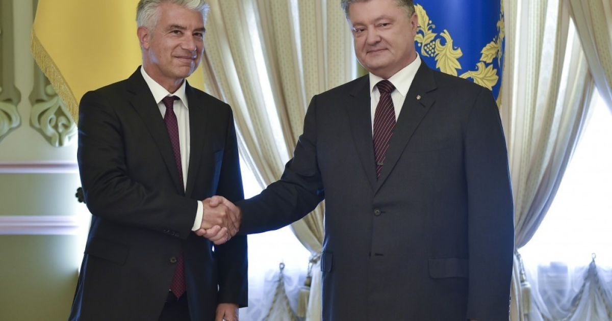 Райхель і Порошенко