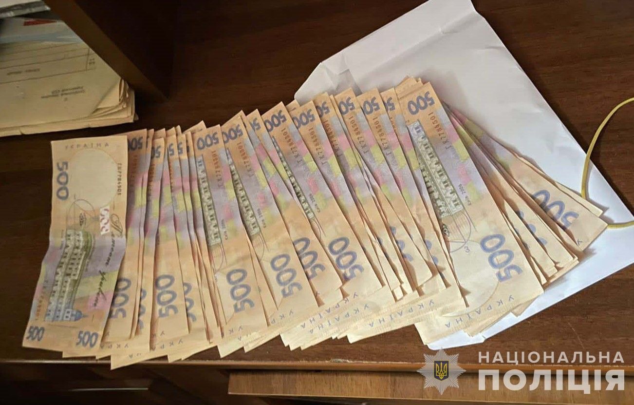 Хабар за оренду приміщення для зберігання благодійної допомоги / Фото: Поліція Києва / ©