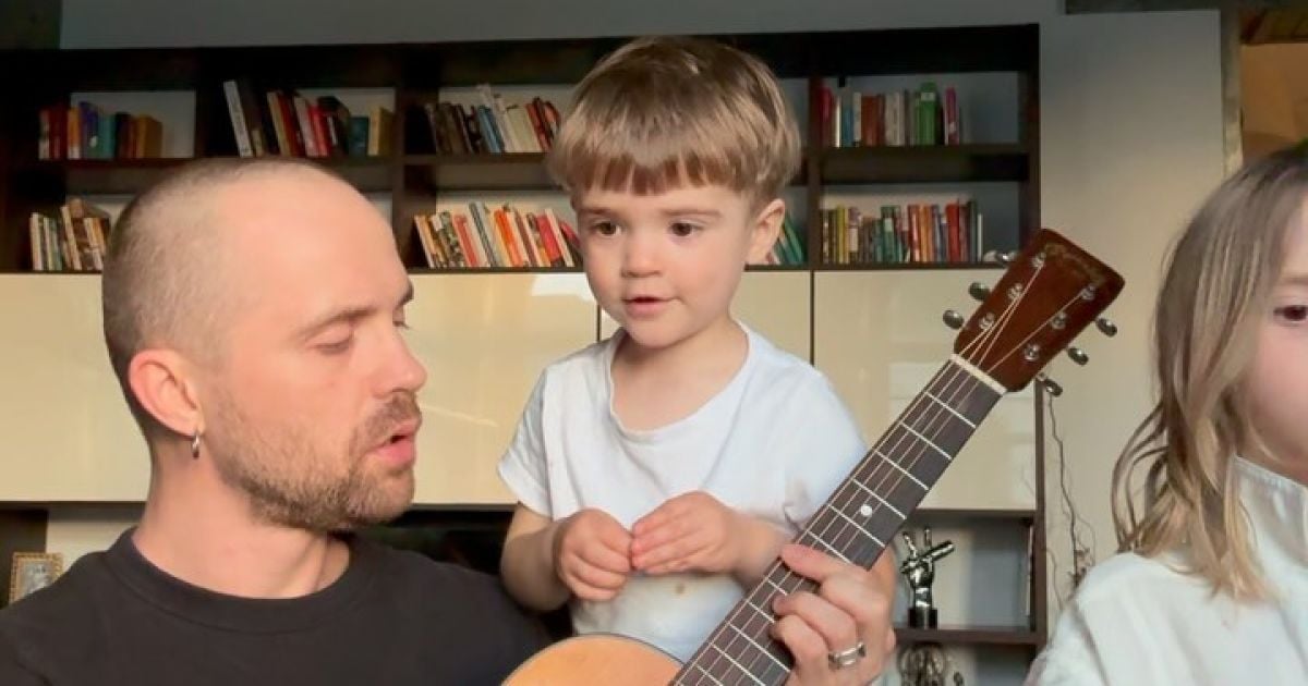 Миша Кацурин с сыном