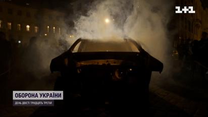 Расстрелянные россиянами машины появились в Праге