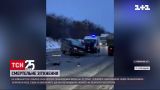 Смертельна ДТП: у Харківській області зіткнулися вантажівка й позашляховик